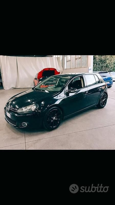 Usata VW Golf VI 2010 Nero Utilitaria