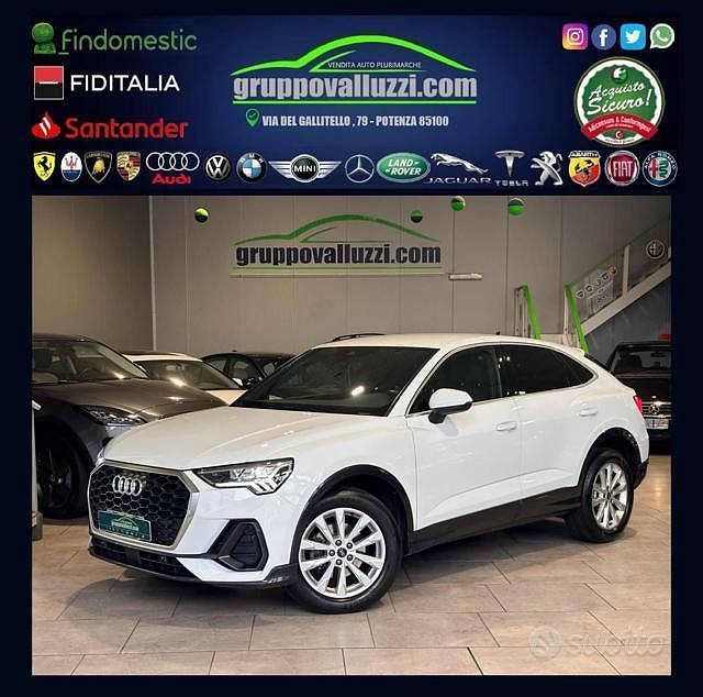 Usata Audi Q3 Sportback 150 CV (110 kW) 2023 Bianco SUV