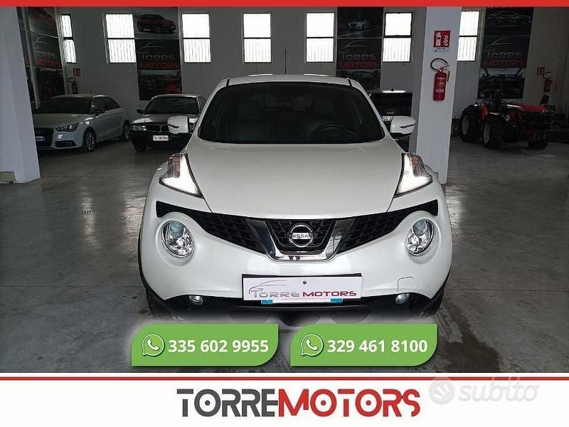 Usata Nissan Juke Tekna 110 CV (80 kW) 2017 Bianco SUV