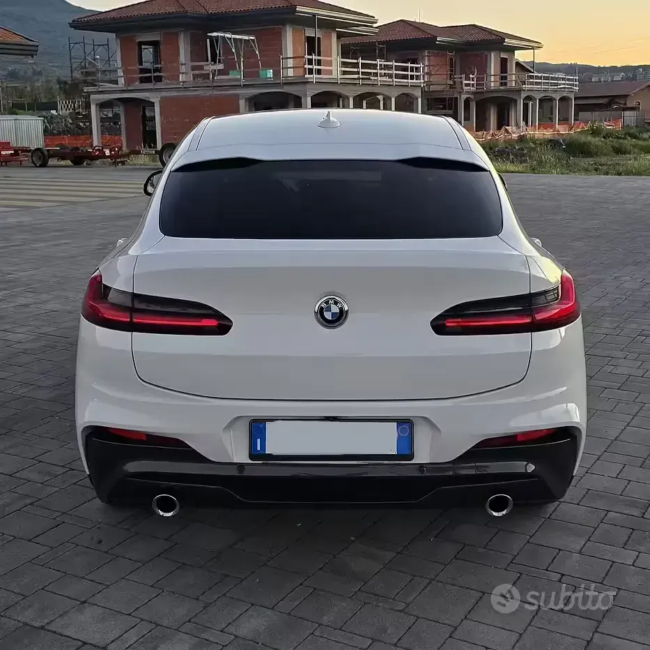 Usata BMW X4 M Sport 190 CV (139 kW) 2019 Bianco SUV