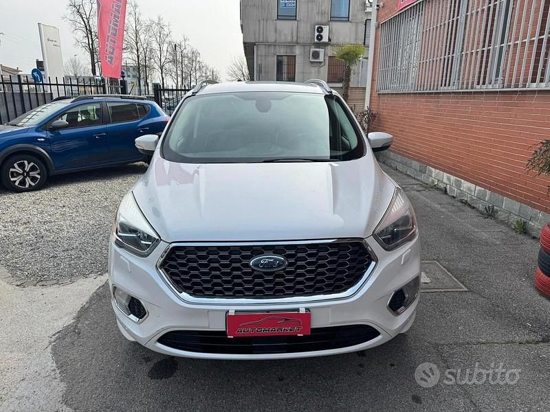Usata Ford Kuga Vignale 150 CV (110 kW) 2017 Bianco SUV