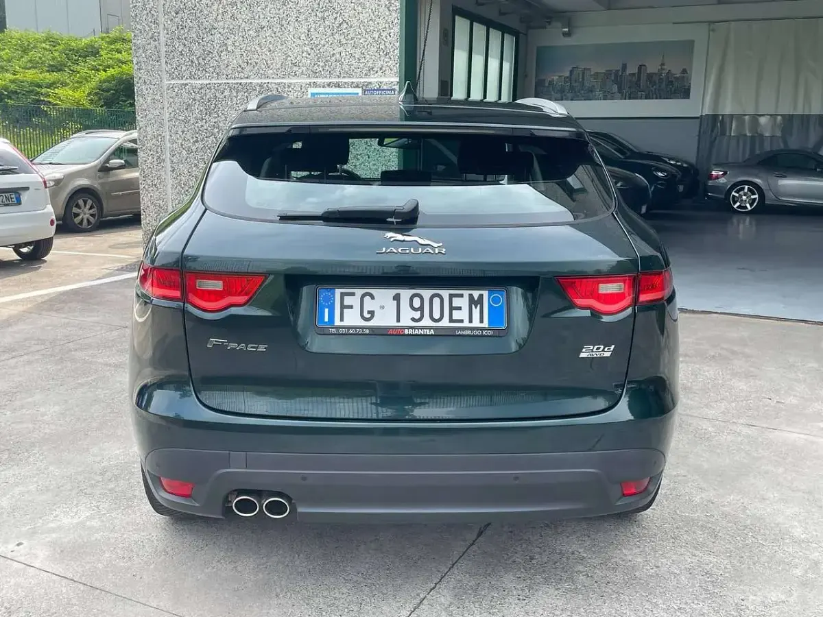 Brugt Jaguar F-Pace Pure 179 HK (131 kW) 2016 Grøn SUV