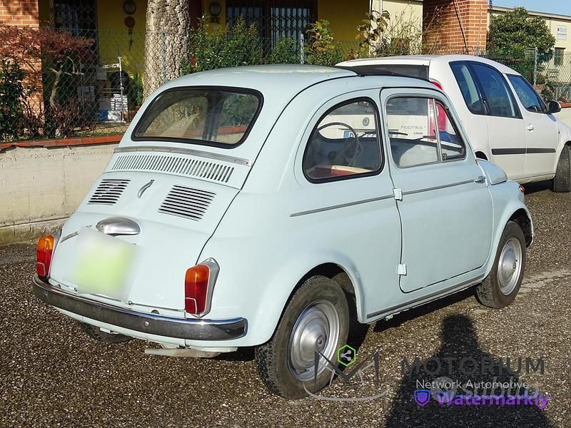 Usata Fiat 500 1960 Blu Utilitaria