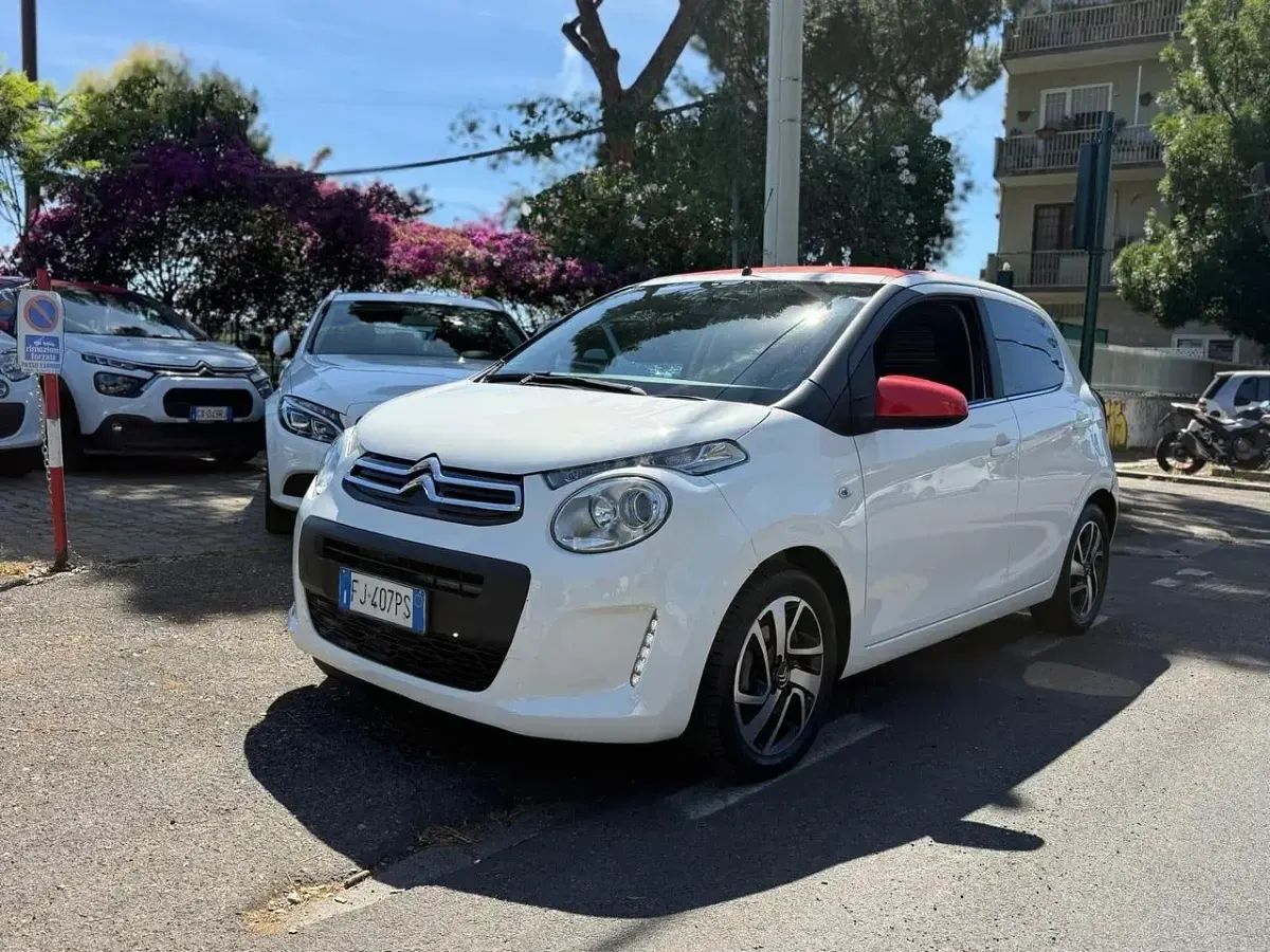 Usata Citroën C1 Shine 69 CV (50 kW) 2017 Bianco Utilitaria