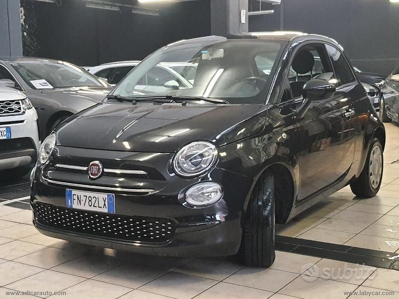 Usata Fiat 500 Lounge 69 CV (50 kW) 2018 Nero Berlina
