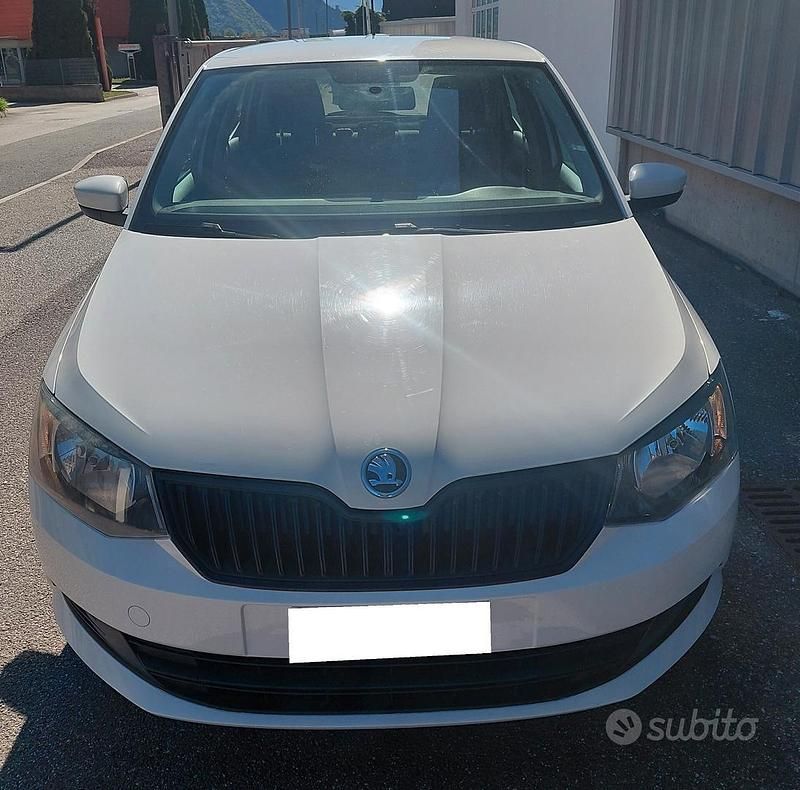 Usata Skoda Fabia Active 60 CV (44 kW) 2015 Bianco Berlina
