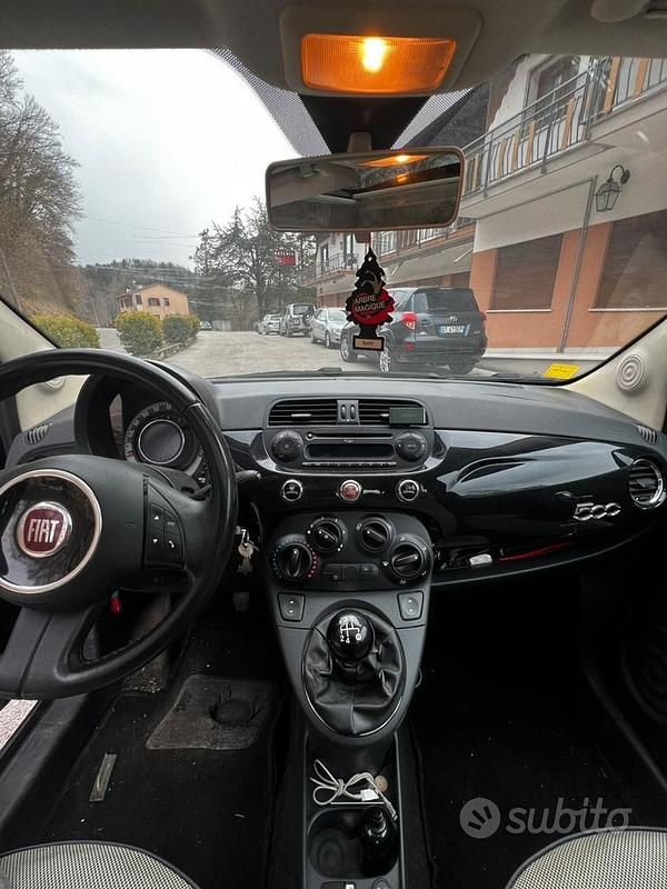 Usata Fiat 500 2011 Nero Berlina