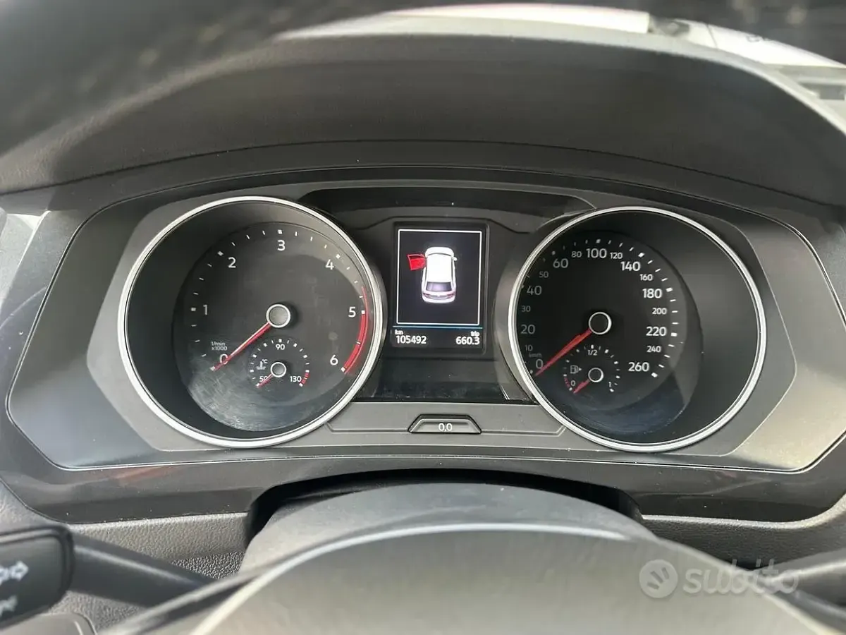 Usata VW Tiguan R-line 116 CV (85 kW) 2018 Bianco SUV