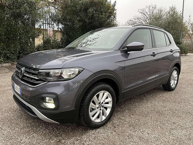 Grigio Usata 2022 VW T-Cross Style SUV | 18.900 € (Buon prezzo) - Immagine 1/4