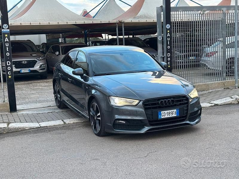 Usata Audi A3 Competition 150 CV (110 kW) 2016 Grigio Berlina