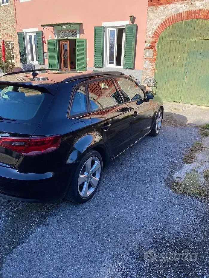 Usata Audi A3 110 CV (80 kW) 2017 Nero Berlina