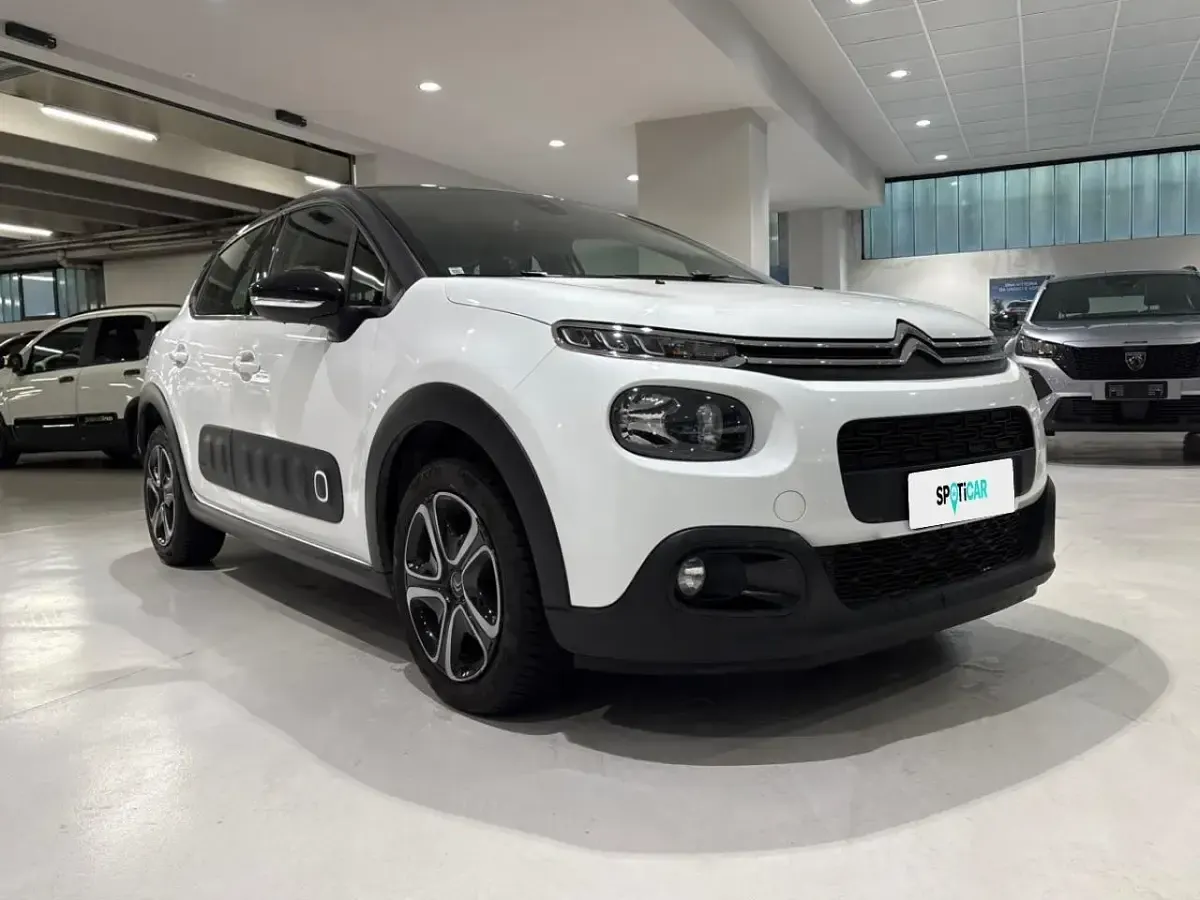 Usata Citroën C3 PureTech 83 CV (61 kW) 2018 Bianco Utilitaria