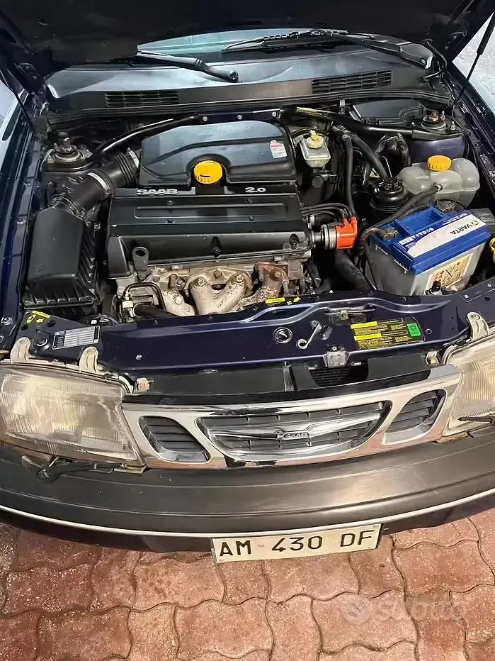 Usata Saab 900 Cabriolet 1996 Blu Cabrio