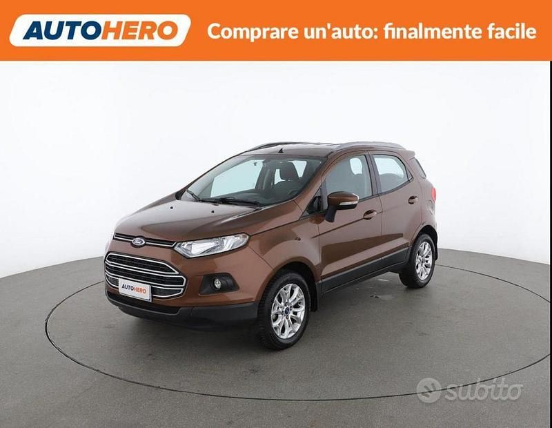 Usata Ford Ecosport 90 CV (66 kW) 2015 Marrone SUV