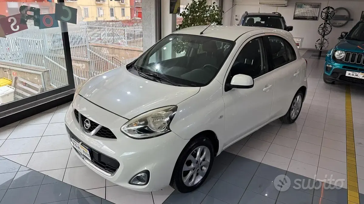 Usata Nissan Micra Acenta 80 CV (58 kW) 2017 Bianco Utilitaria
