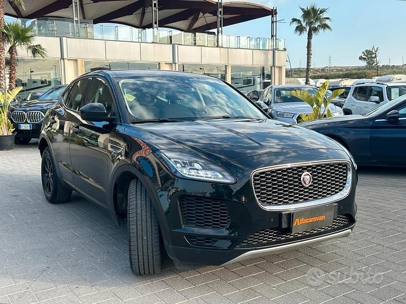 Usata Jaguar E-Pace 150 CV (110 kW) 2018 Nero SUV