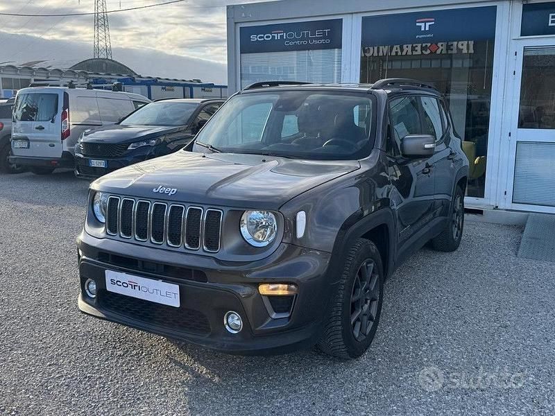 Usata Jeep Renegade Limited 131 CV (96 kW) 2021 Grigio SUV