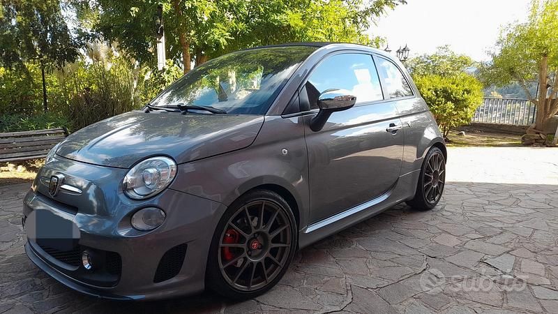 Usata Abarth 500C 140 CV (102 kW) 2012 Grigio Cabrio
