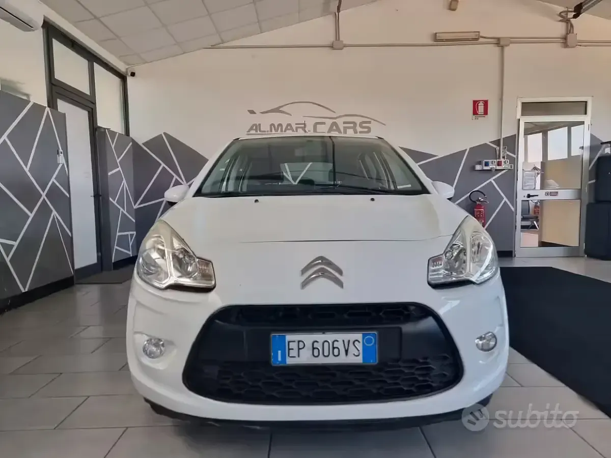 Usata Citroën C3 Seduction 82 CV (60 kW) 2013 Bianco Berlina