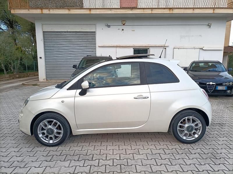 Usata Fiat 500 Sport 75 CV (55 kW) 2008 Bianco Berlina