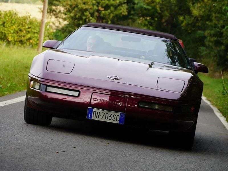 Usata Corvette C4 306 CV (225 kW) 1993 Rosso Cabrio