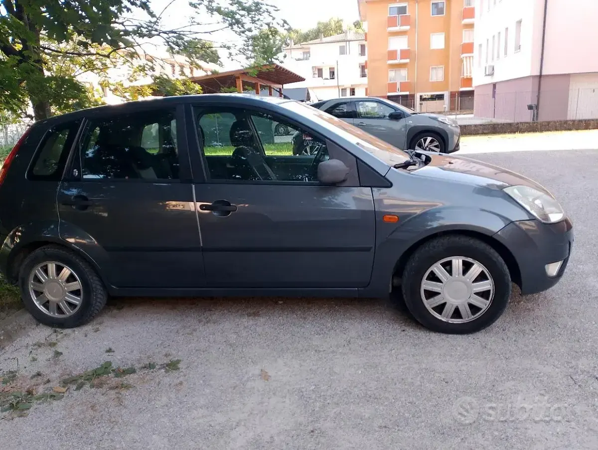 Usata Ford Fiesta 73 CV (53 kW) 2003 Grigio Utilitaria