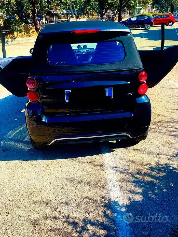 Usata Smart ForTwo Cabrio 71 CV (52 kW) 2013 Nero Cabrio