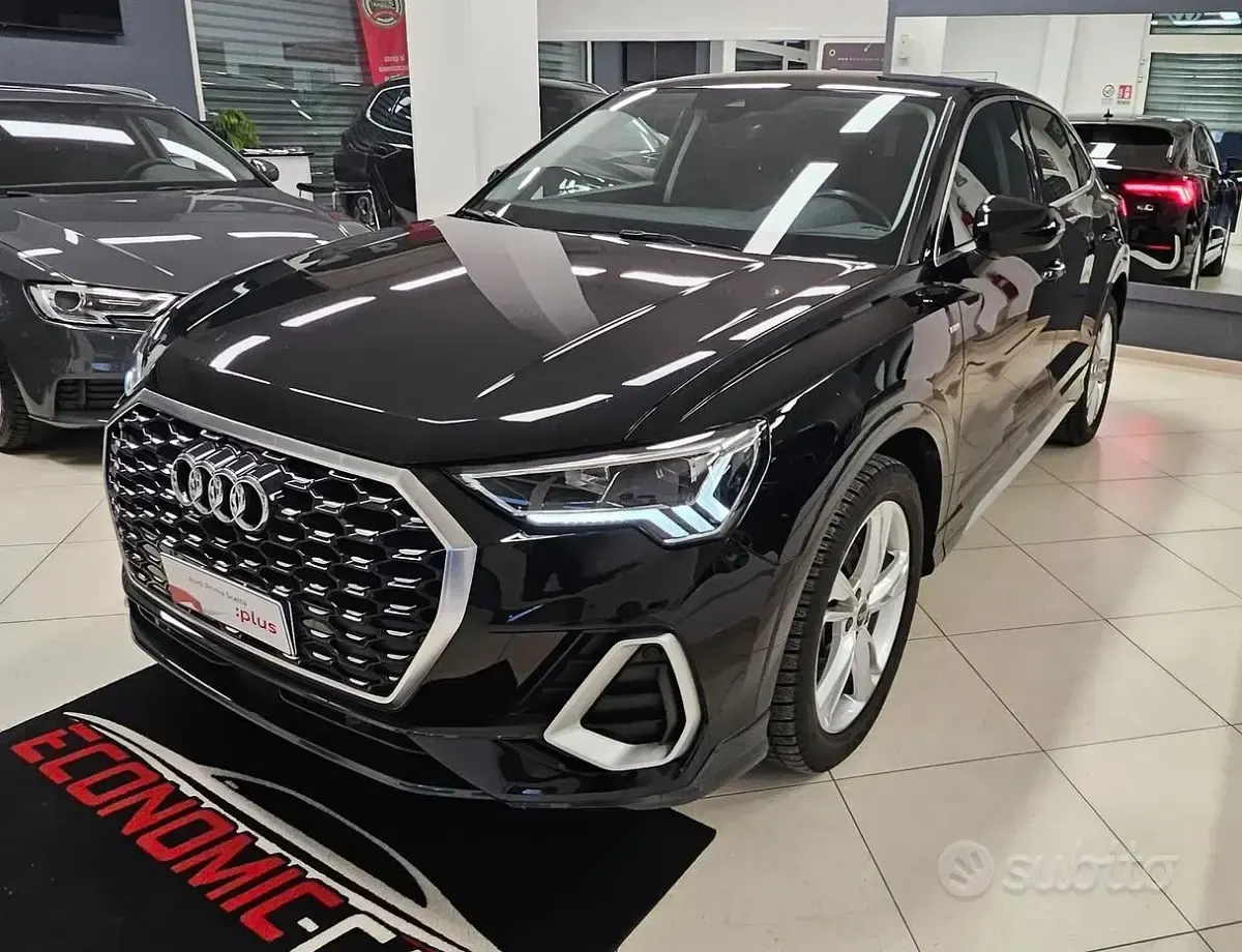 Usata Audi Q3 Sportback S-Line 150 CV (110 kW) 2022 Nero SUV