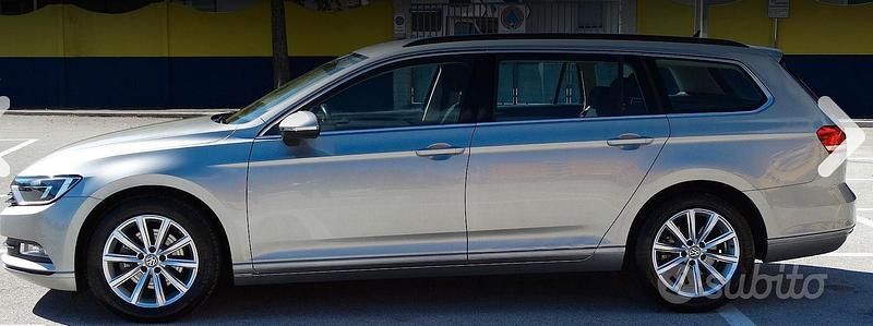 Usata VW Passat Business 150 CV (110 kW) 2016 Grigio Station wagon