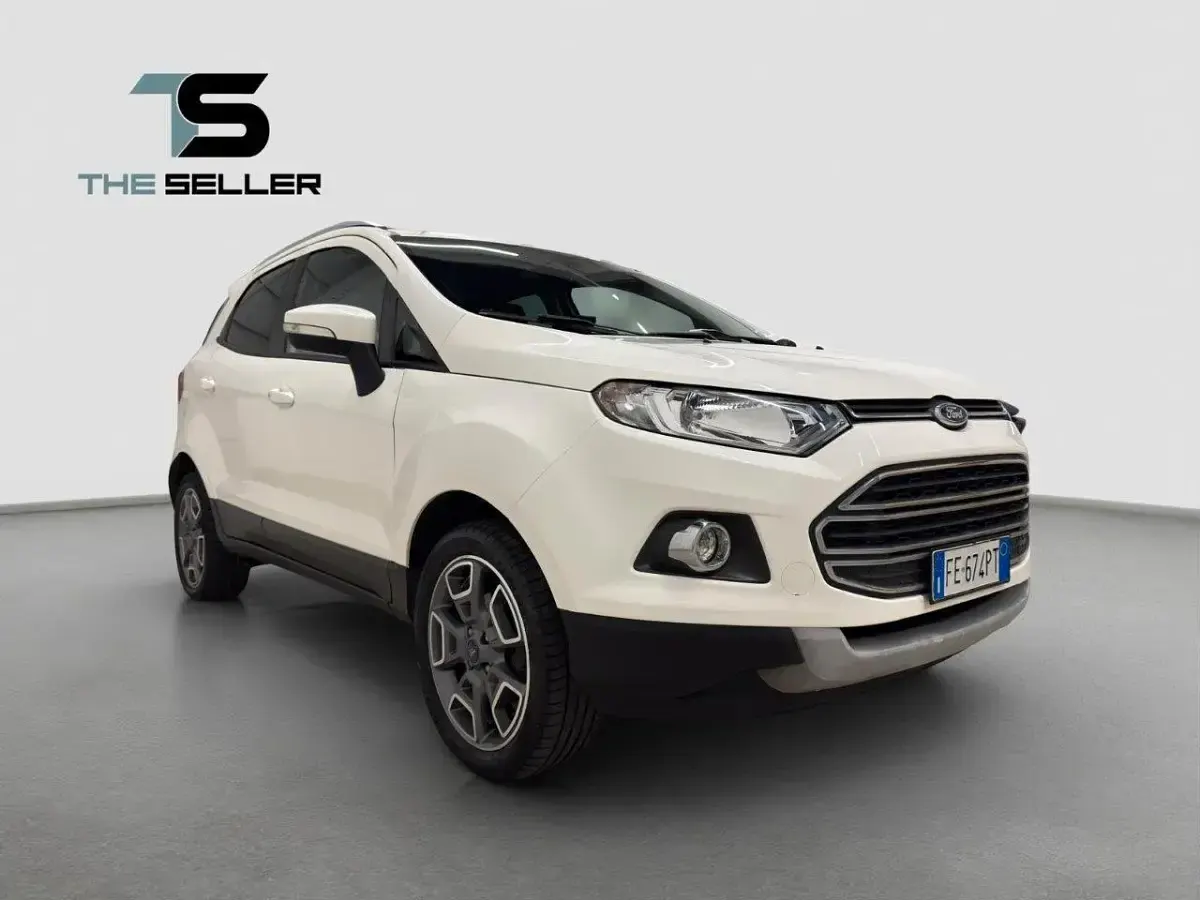Usata Ford Ecosport Titanium 95 CV (69 kW) 2016 Bianco SUV