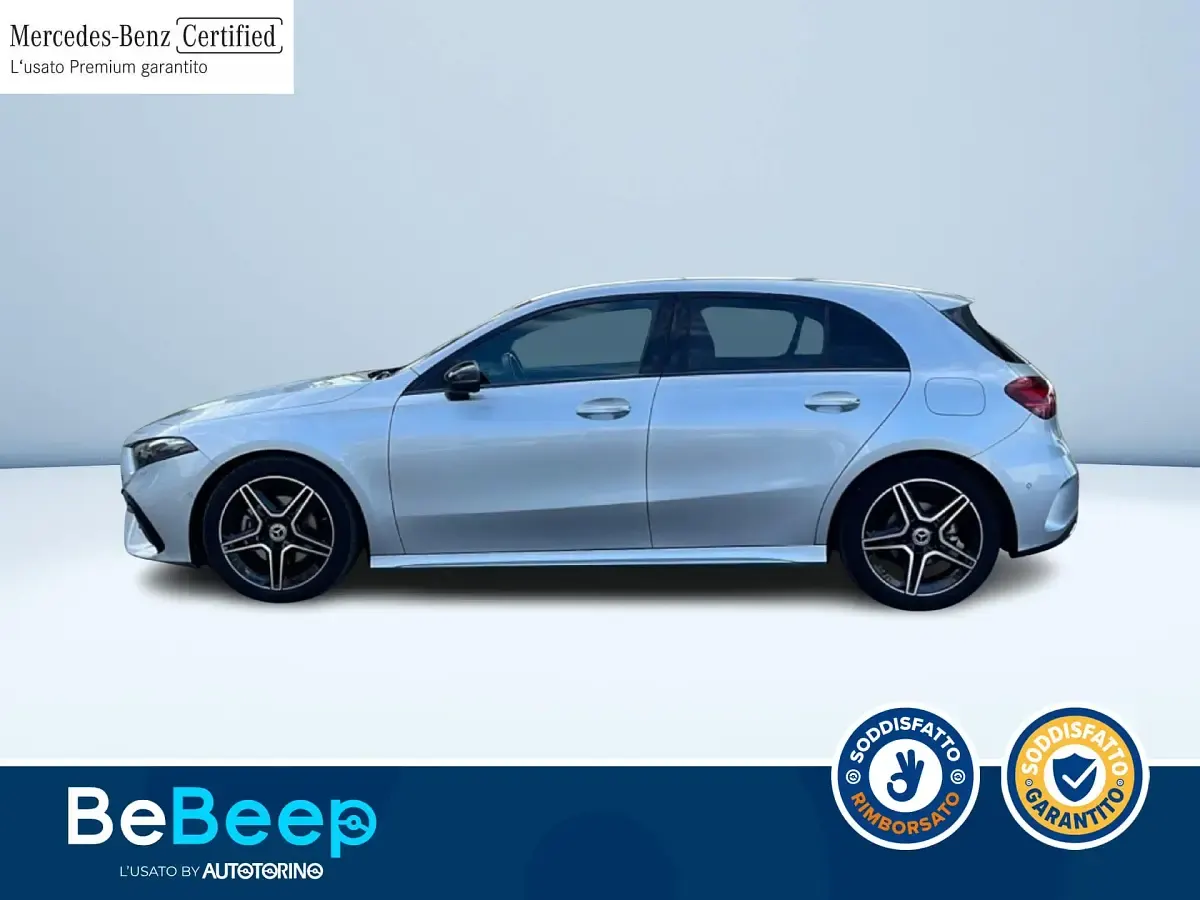Usata Mercedes A180 AMG line 116 CV (85 kW) 2024 Grigio Berlina