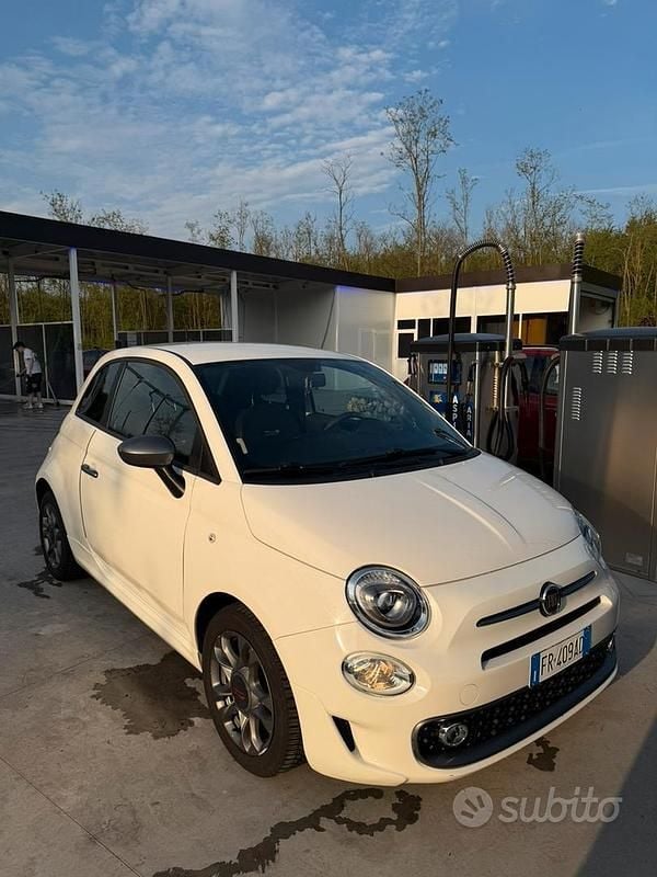 Usata Fiat 500S S 2018 Bianco Berlina