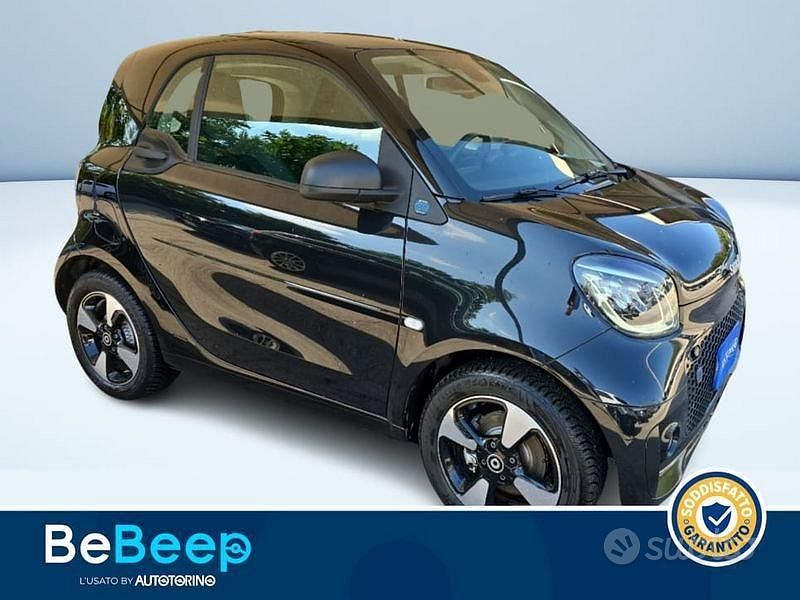 Nero metallizzato Usata 2021 Smart ForTwo Electric Drive Passion Tre volumi | 12.600 € (Buon prezzo) - Immagine 1/3