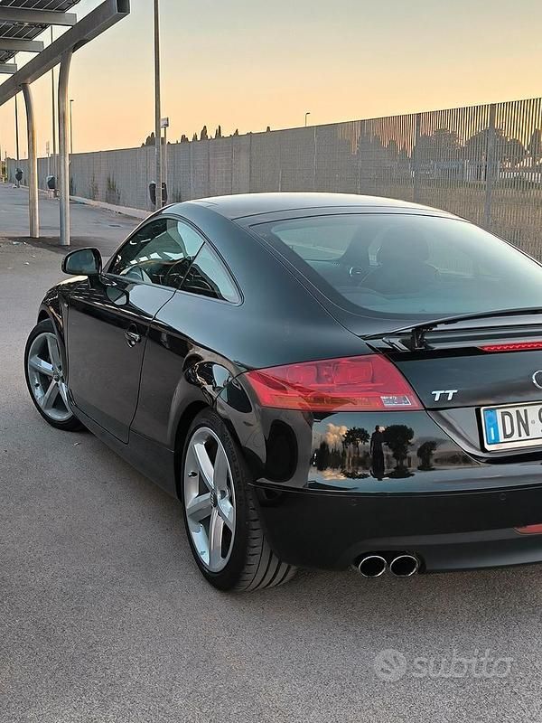 Usata Audi TT S-Line 200 CV (147 kW) 2008 Nero Coupé
