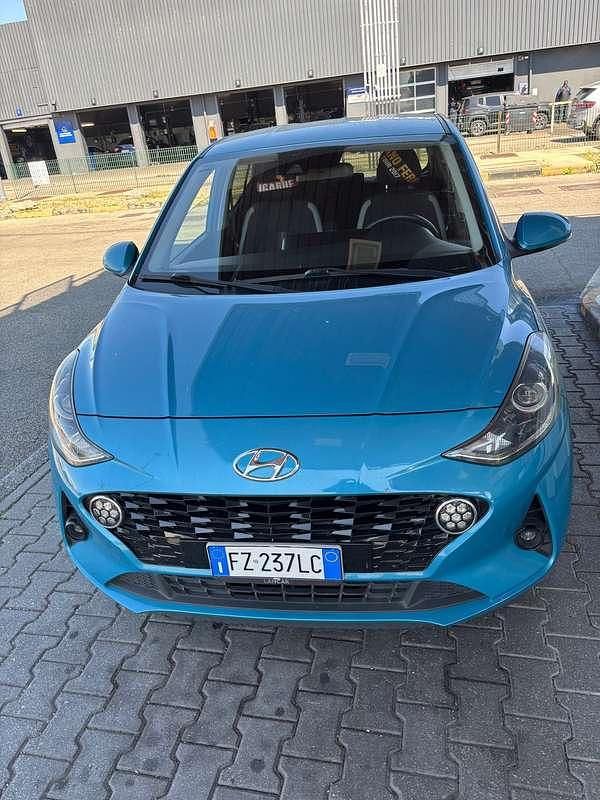 Usata Hyundai i10 Advanced 67 CV (49 kW) 2020 Blu/azzurro Utilitaria