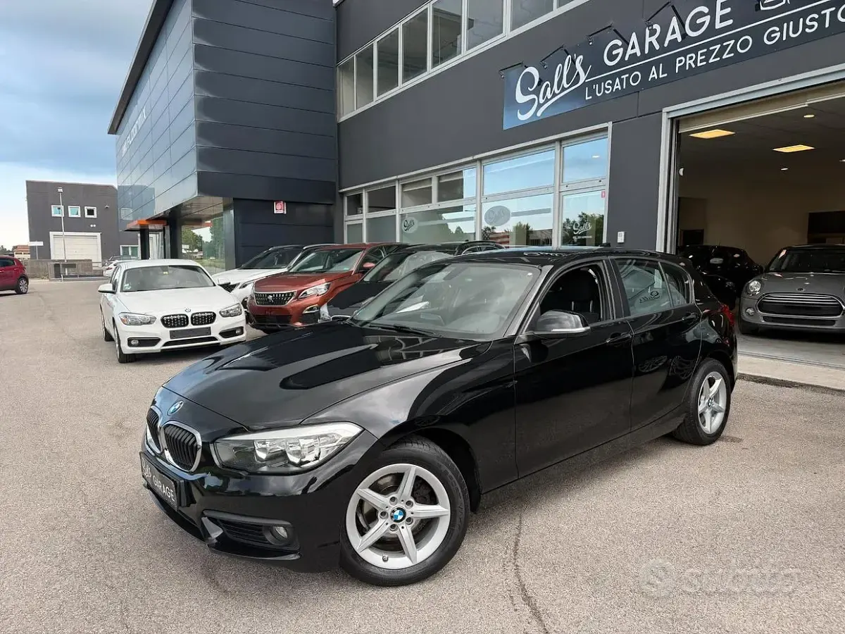 Usata BMW 116 109 CV (80 kW) 2016 Nero Utilitaria