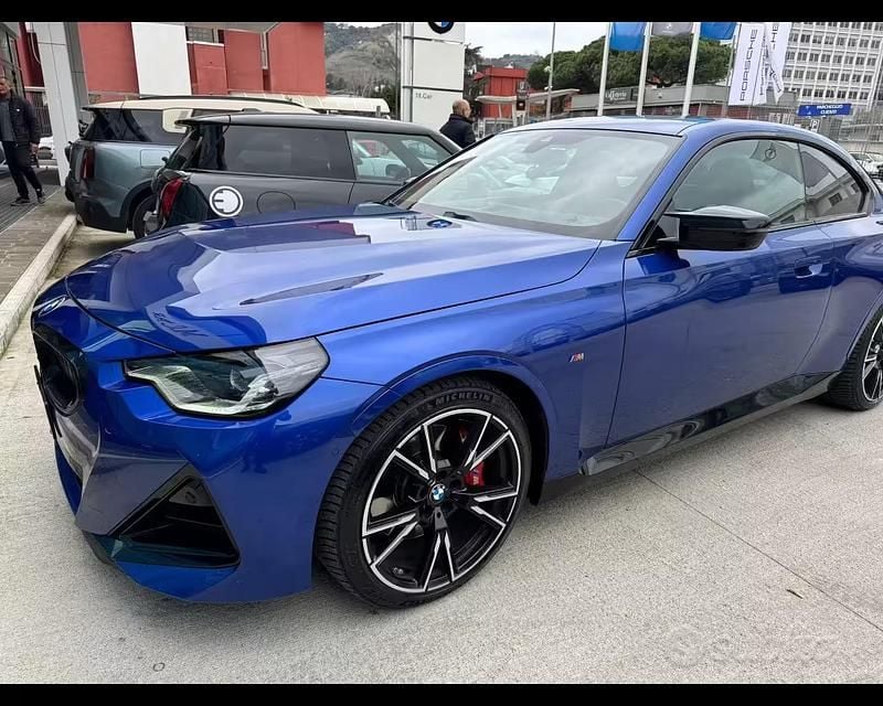 Usata BMW M240 M Sport 374 CV (275 kW) 2023 Blu Coupé