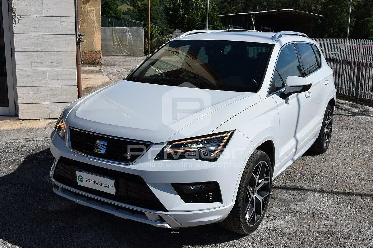 Usata Seat Ateca 4Drive 190 CV (139 kW) 2018 Bianco SUV