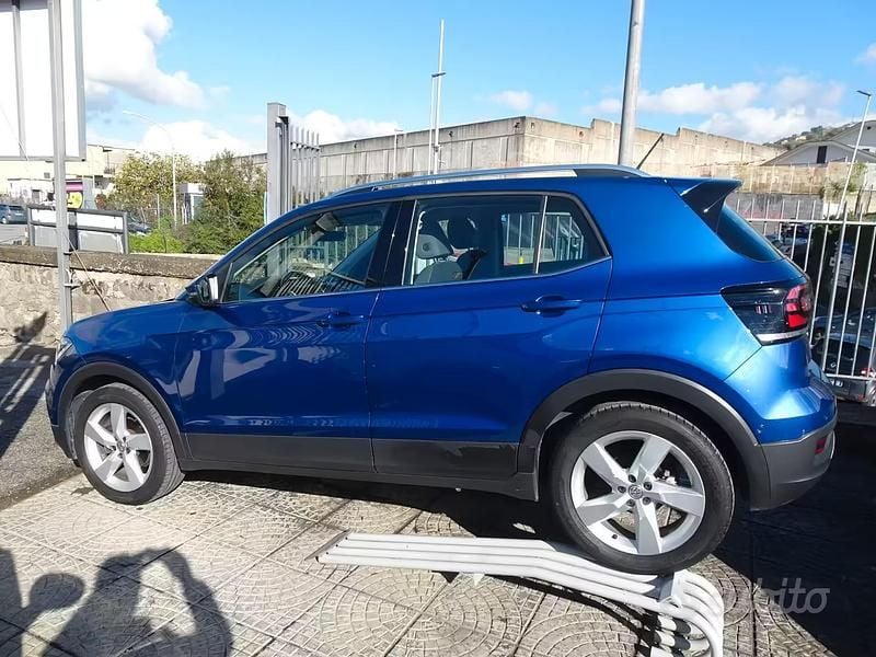 Usata VW T-Cross Style 115 CV (84 kW) 2019 Blu SUV