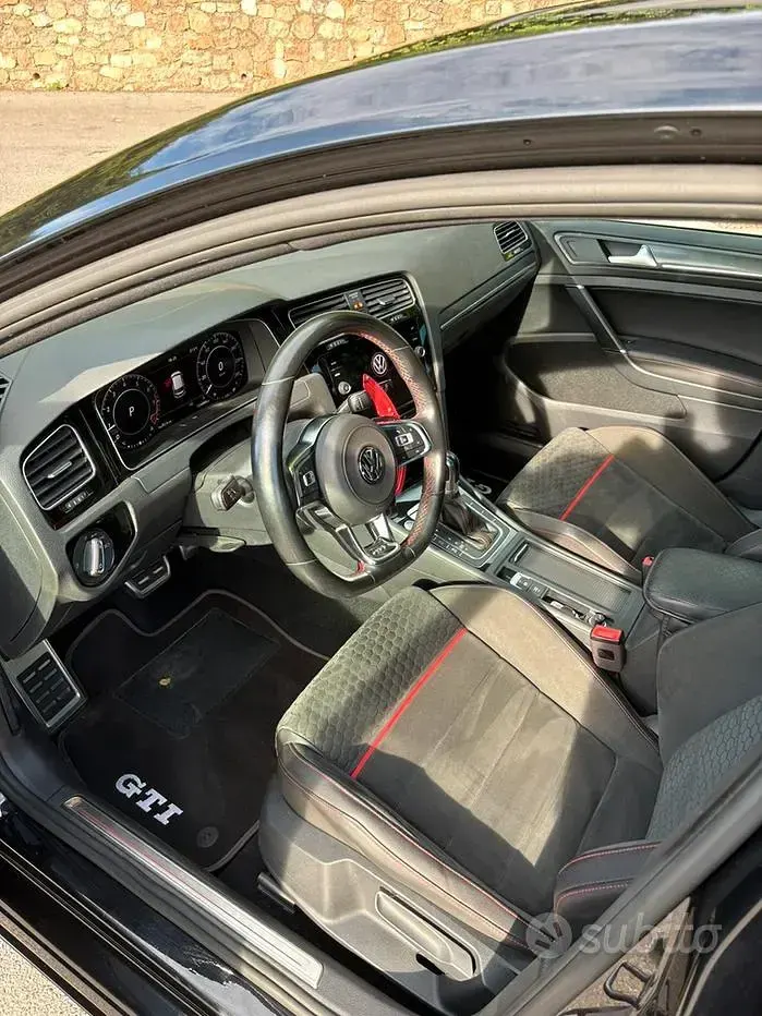 Usata VW Golf VII GTI 245 CV (180 kW) 2017 Nero Berlina