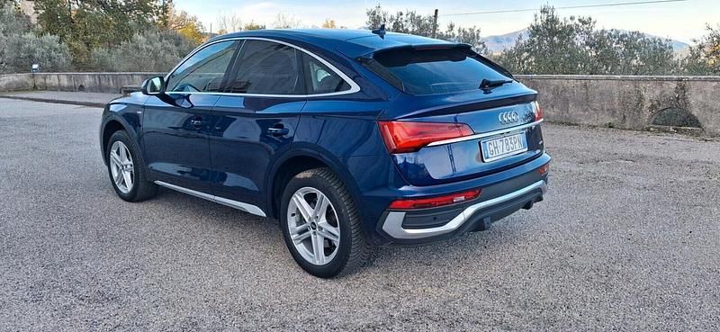 Usata Audi Q5 203 CV (149 kW) 2021 Blu SUV
