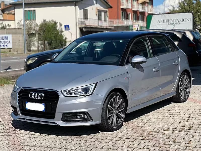 Usata Audi A1 S-Line 90 CV (66 kW) 2016 Grigio Utilitaria
