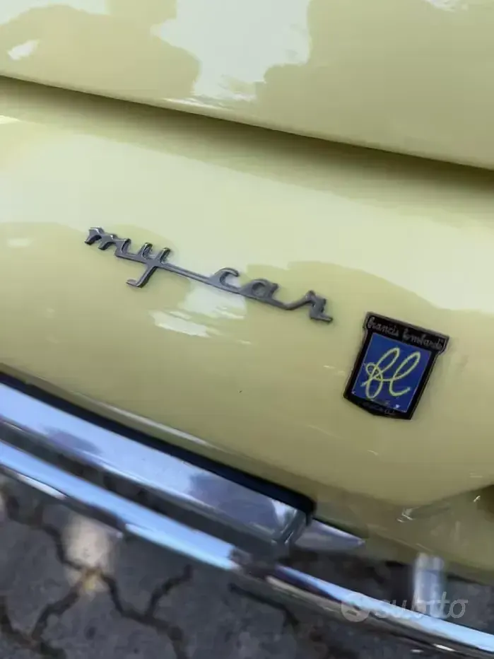 Usata Fiat 500 1970 Giallo Utilitaria