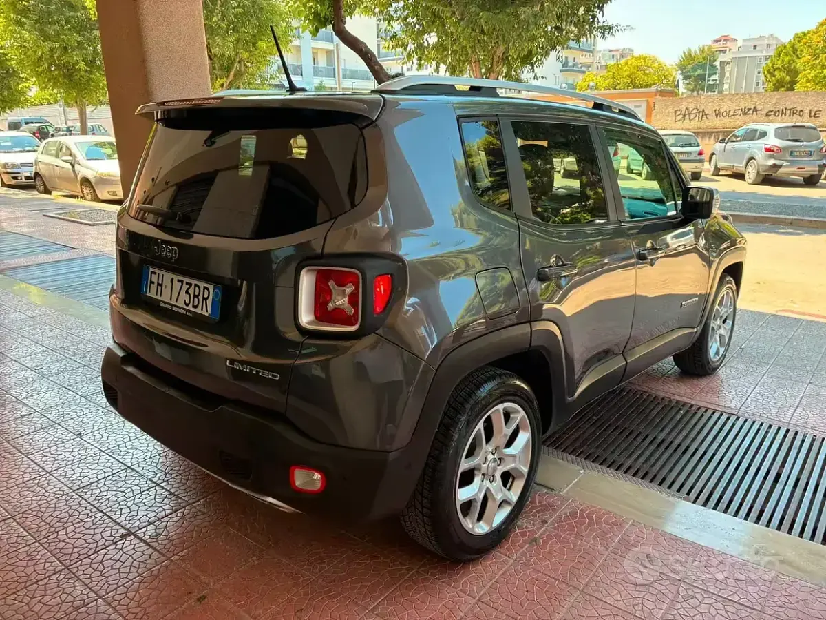 Usata Jeep Renegade Limited 120 CV (88 kW) 2017 Grigio SUV