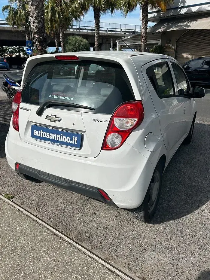 Usata Chevrolet Spark LT 68 CV (50 kW) 2013 Bianco Utilitaria