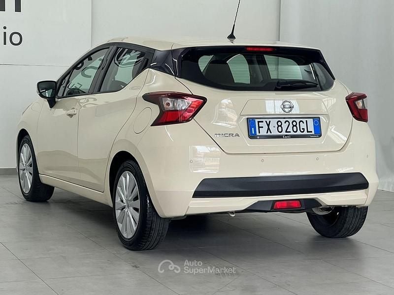 Usata Nissan Micra Acenta 71 CV (52 kW) 2019 Beige Utilitaria