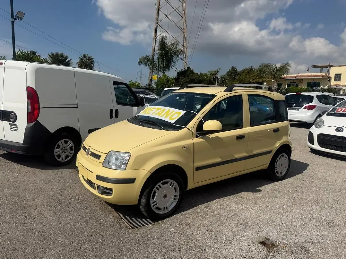 Usata Fiat Panda Dynamic 60 CV (44 kW) 2009 Giallo Utilitaria