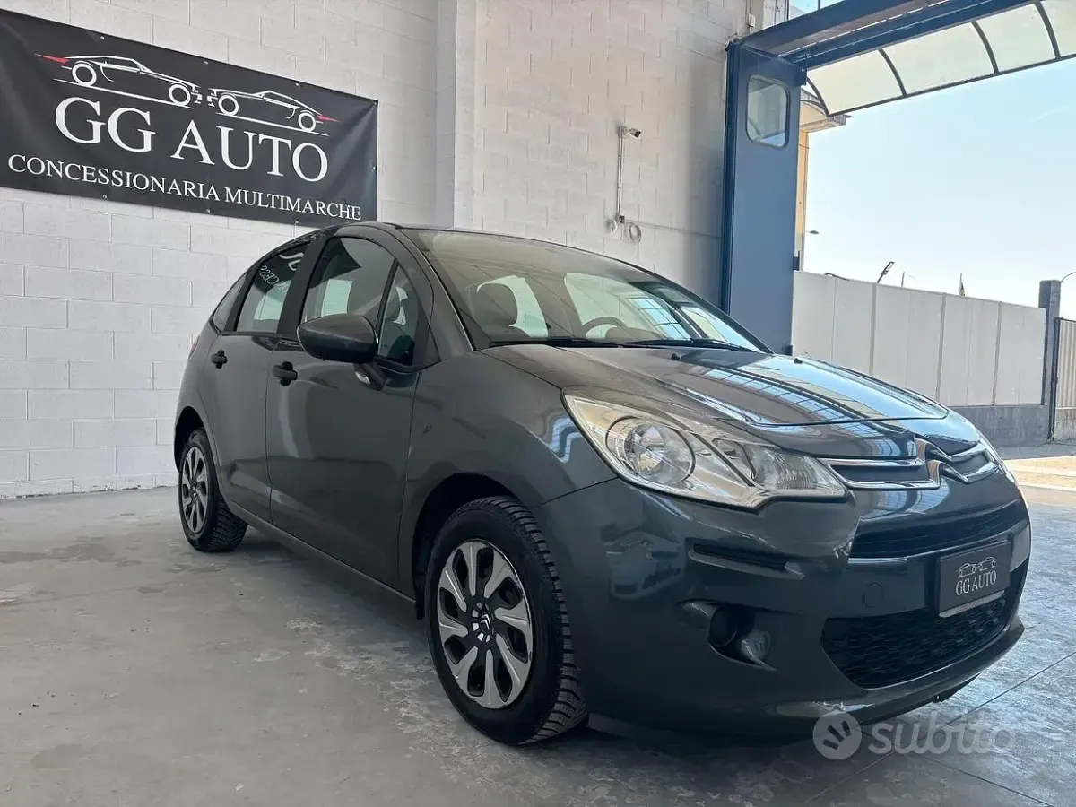 Usata Citroën C3 Feel 68 CV (50 kW) 2016 Grigio Berlina