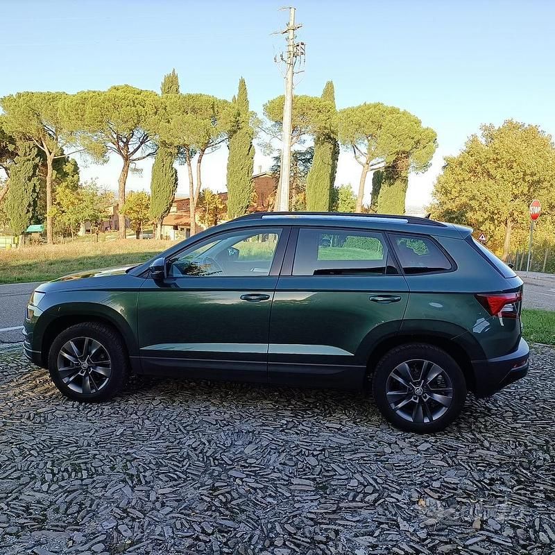 Usata Skoda Karoq Executive 116 CV (85 kW) 2018 Verde SUV
