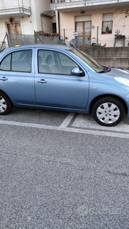 Usata Nissan Micra 80 CV (58 kW) 2007 Blu Utilitaria